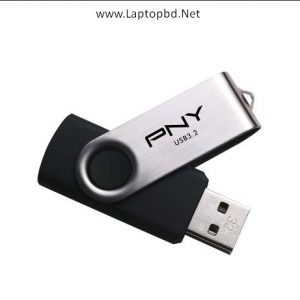 PNY TURBO ATTACHE R 64GB USB 3.2 360Â° METAL FLASH DRIVE | Laptopbd.Net