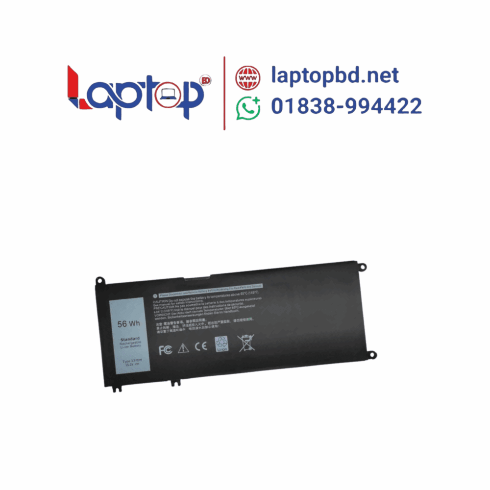 Dell 33YDH Inspiron 7577 7778 7779 7353 G3 3579 3779 G5 5587 G 3680mAh Laptop Battery Dell 33YDH Inspiron 7577 7778 7779 7353 G3 3579 3779 G5 5587 G 3150mAh Laptop Battery