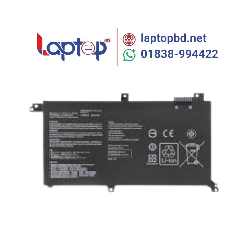 ASUS B31N1732 S4300F ASUS B31N1732 S4300F S4300U X430F VX60G X571 3680mAh Laptop Battery