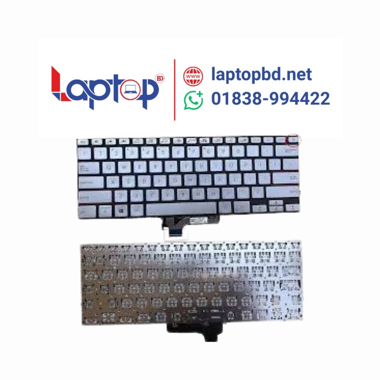 ASUS ZenBook 14 UX431 Series 14 US Laptop Keyboard at Laptop BD ASUS ZenBook 14 UX431 Series 14" US Laptop Keyboard at Laptop BD