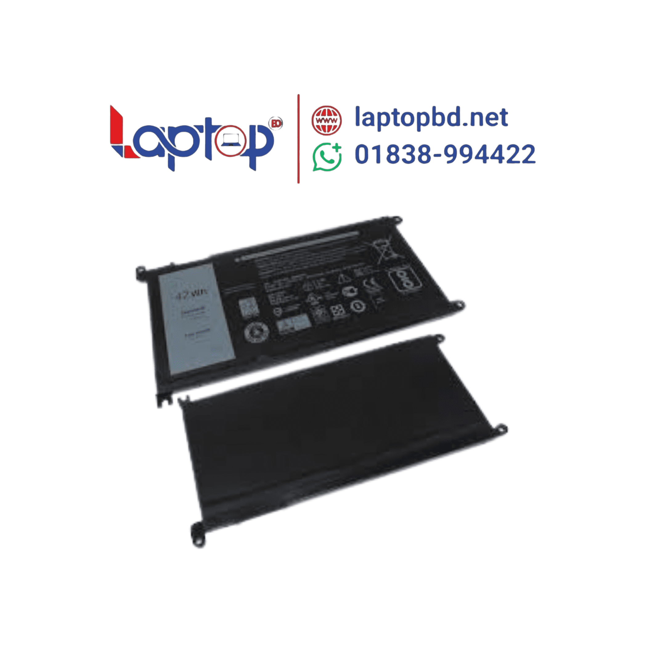 Dell WDXOR Inspiron14 15 7560 7460 2500mAh Laptop Battery Dell WDXOR Inspiron14 15 7560 7460 2500mAh Laptop Battery