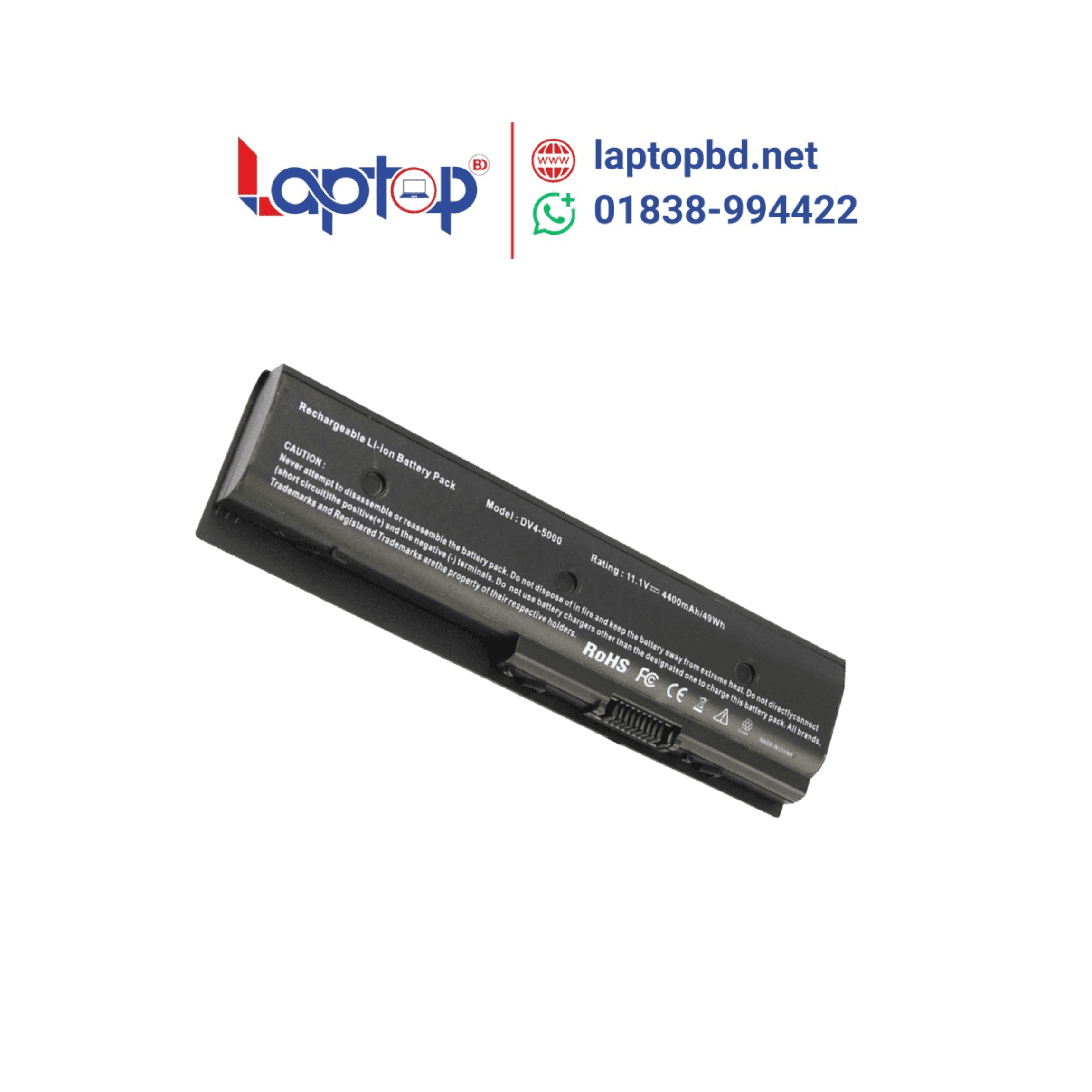 HP DV4 DV4T dv5 DV5Z DV6T DV7 DV8 11.1V-58Wh-5200mAh Laptop Battery HP DV4 DV4T dv5 DV5Z DV6T DV7 DV8 11.1V-58Wh-5200mAh Laptop Battery