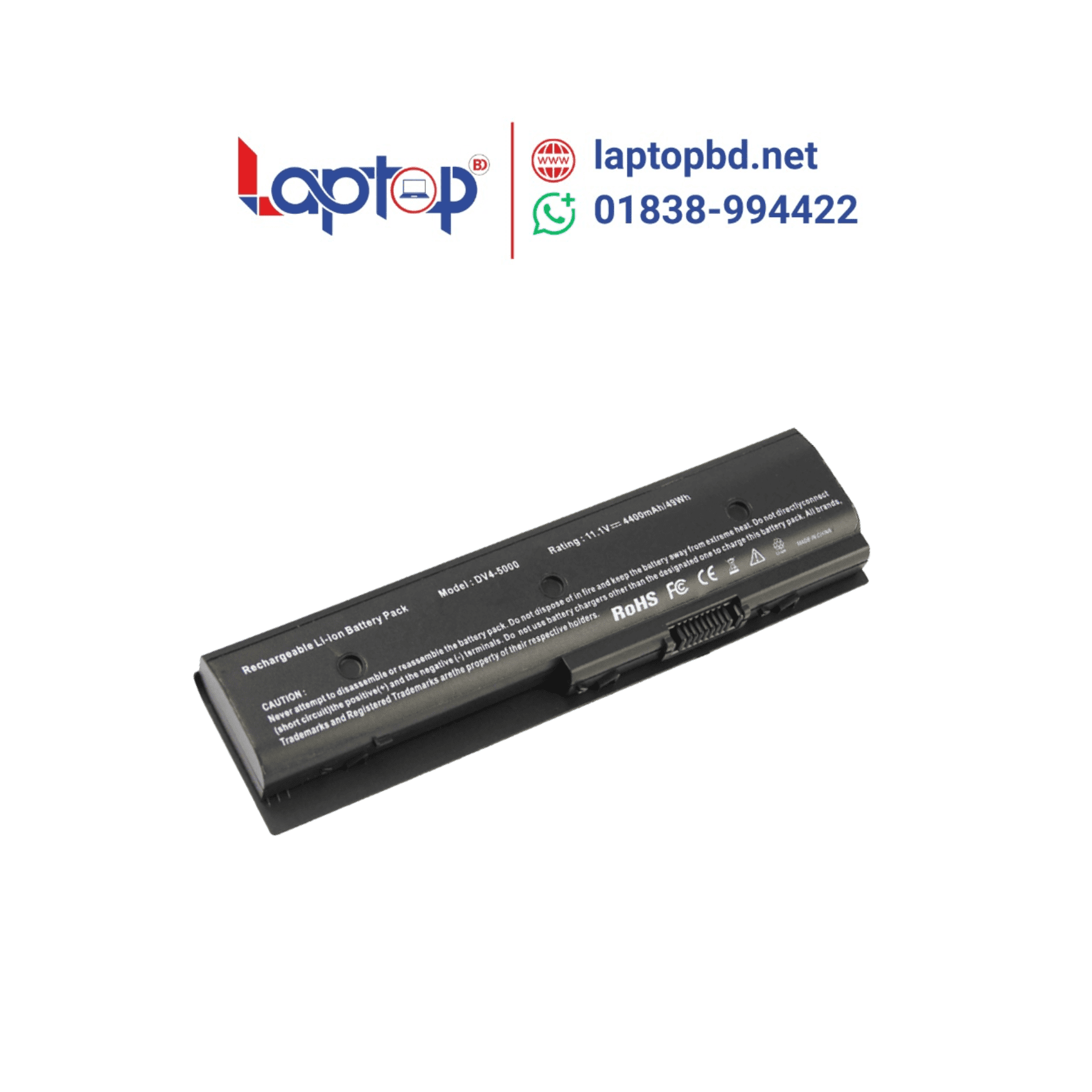 HP DV4 DV4TDV5DV5ZDV6TDV7DV8 11.1V-48Wh-4400mAh Laptop Battery HP DV4 DV4TDV5DV5ZDV6TDV7DV8 11.1V-48Wh-4400mAh Laptop Battery
