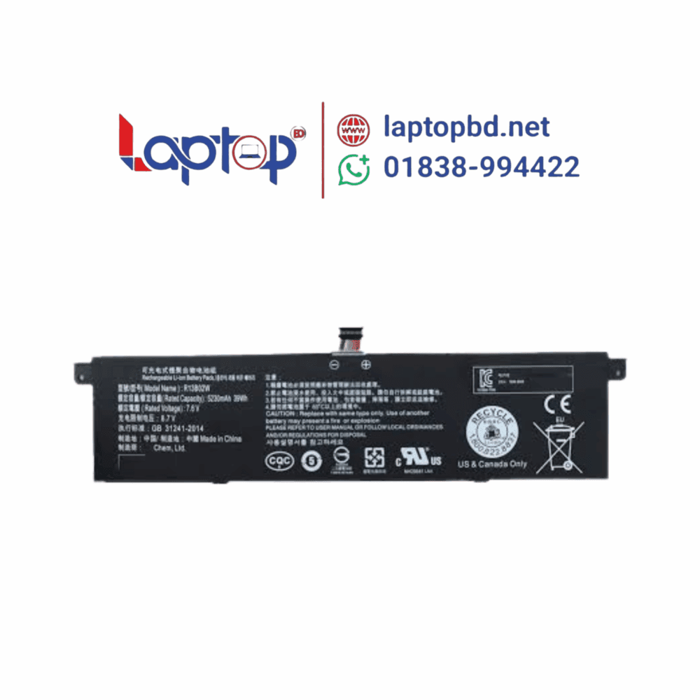XIAOMI R13B02W Air13 13.3 寸 161301-01 R13B01W R13B02W 5200mAh Laptop Battery XIAOMI R13B02W Air13 13.3 寸 161301-01 R13B01W R13B02W 5200mAh Laptop Battery