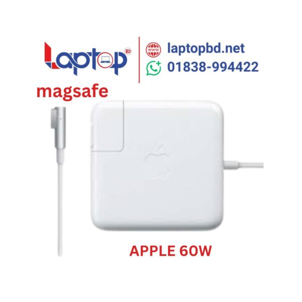 Apple 60w magsafe new adapter for mackbook at Laptop BD