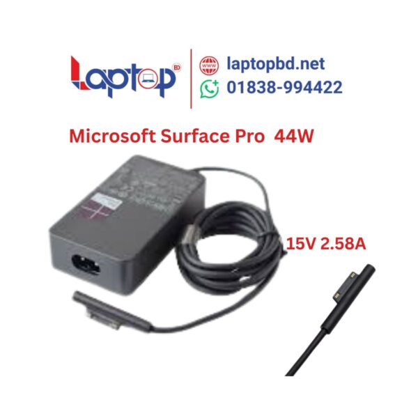 Microsoft Surface Pro 44W 15V 2.58A Adapter at Laptop BD