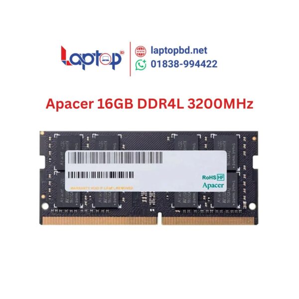 Apacer 16GB DDR4L 3200MHz Laptop RAM at Laptop BD