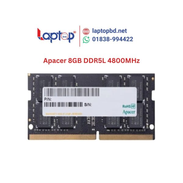 Apacer 8GB DDR5L 4800MHz Laptop RAM at Laptop BD