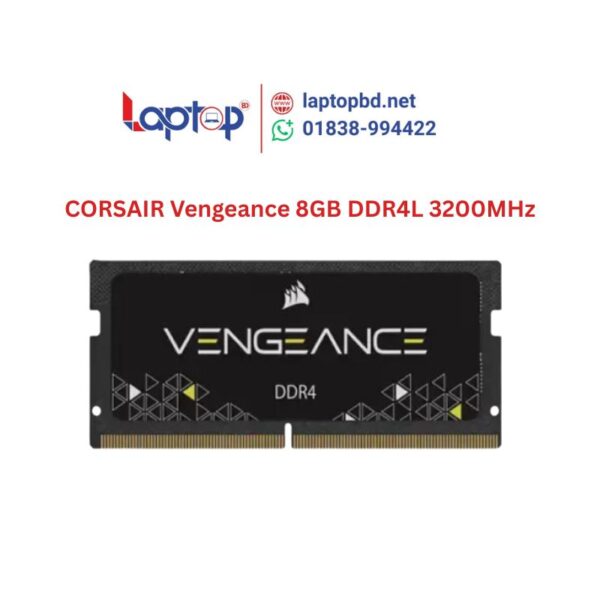 CORSAIR Vengeance 8GB DDR4L 3200MHz SO-DIMM Black Laptop RAM at Laptop BD