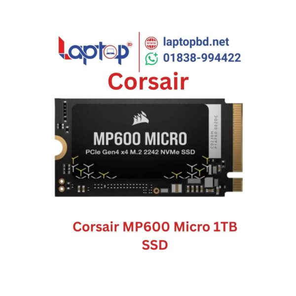 Corsair MP600 Micro 1TB PCIe Gen4 NVMe M.2 SSD at Laptop BD
