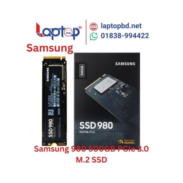 Samsung 980 500GB PCIe 3.0 M.2 NVMe SSD at Laptop BD
