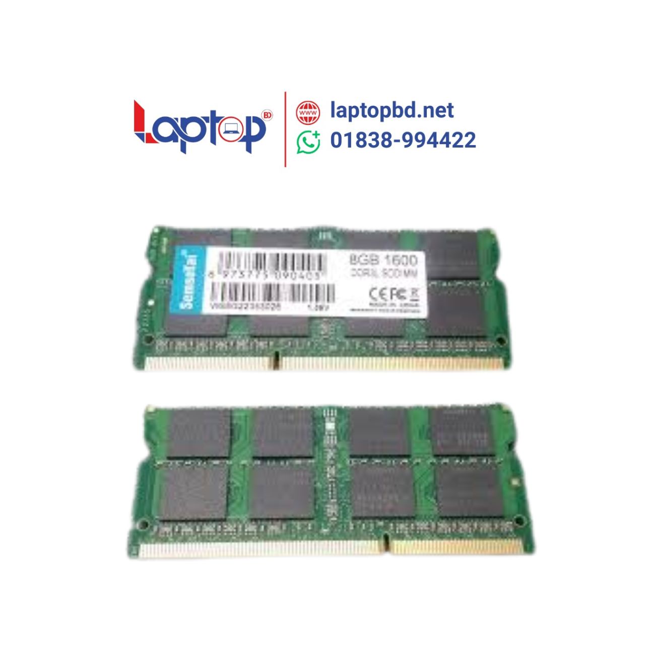 SemsTai DDR3L 1600MHz 8GB LAPTOP RAM at Laptop BD SemsTai DDR3L 1600MHz 8GB LAPTOP RAM at Laptop BD