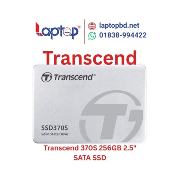 Transcend 370S 256GB 2.5" SATA SSD at Laptop BD