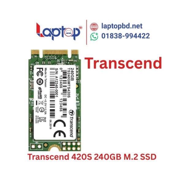 Transcend 420S 240GB M.2 SSD at Laptop BD