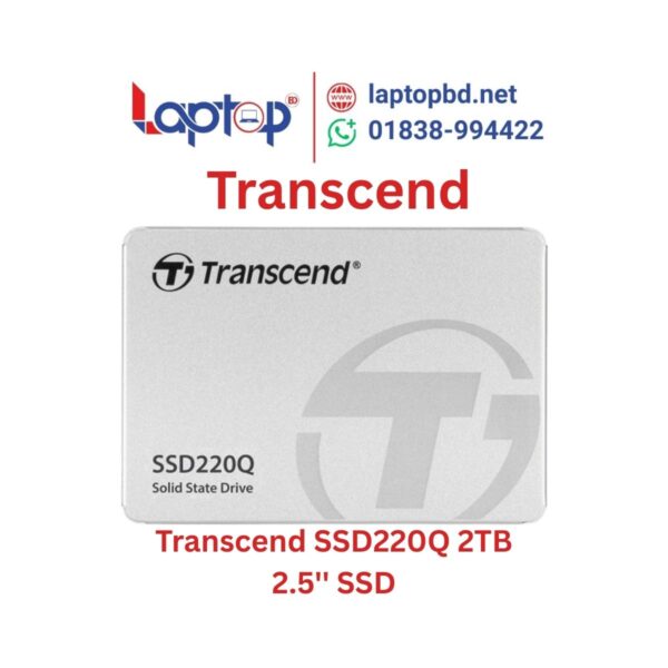 Transcend SSD220Q 2TB 2.5'' SATA SSD at Laptop BD