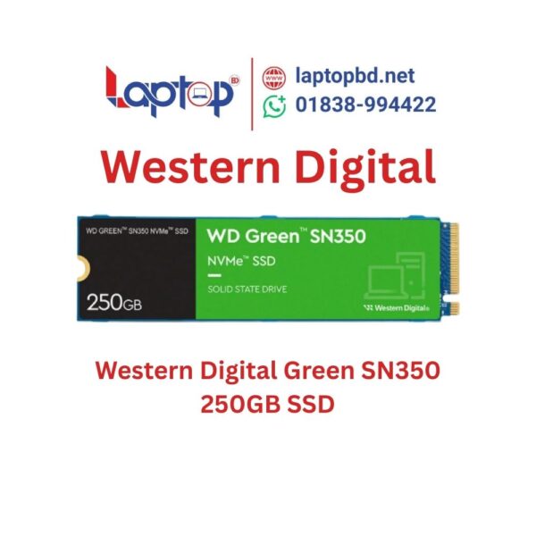 Western Digital Green SN350 250GB M.2 NVMe Gen3 SSD at Laptop BD