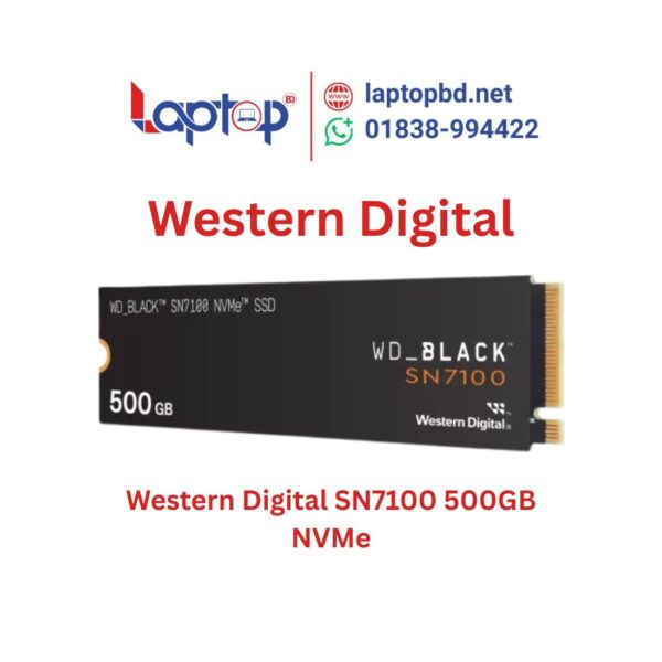 Western Digital SN7100 500GB NVMe PCIe Gen 4.0 SSD at Laptop BD