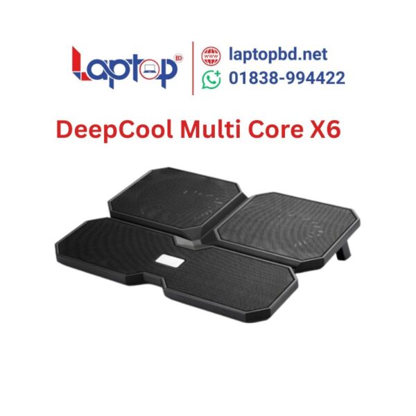 DeepCool Multi Core X6 4-fan Laptop Cooler at Laptop BD