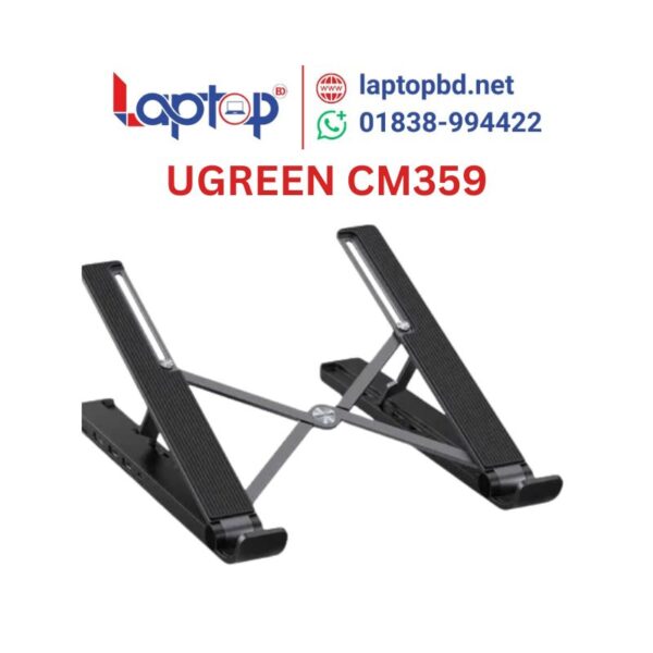 UGREEN CM359 Laptop Stand with 5-in-1 Docking Station