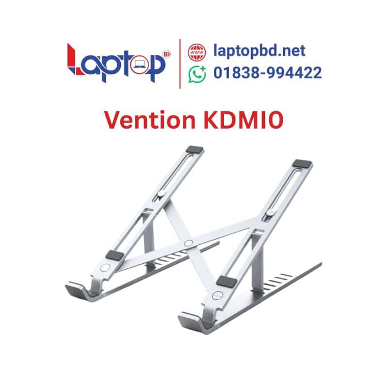 Vention KDMI0 Foldable Laptop Stand Silver Aluminum Alloy Vention KDMI0 Foldable Laptop Stand Silver Aluminum Alloy