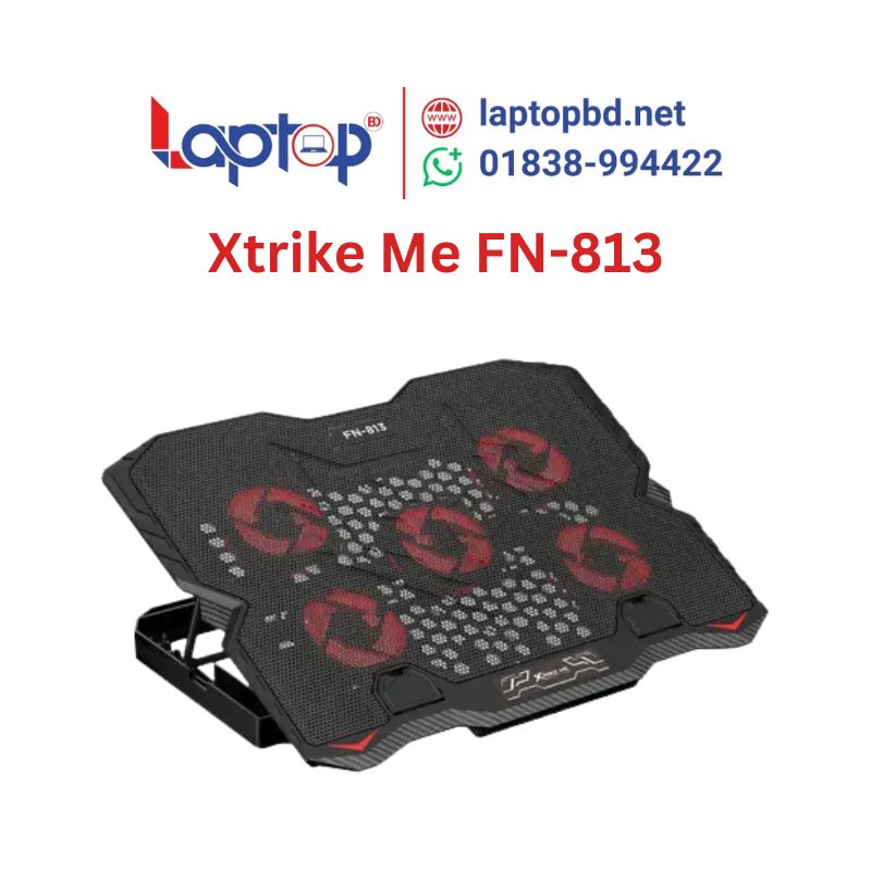 Xtrike Me FN-813 Laptop Cooler at Laptop BD Xtrike Me FN-813 Laptop Cooler at Laptop BD