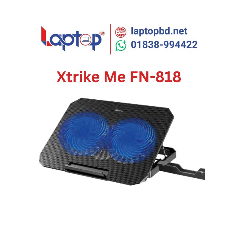 Xtrike Me FN-818 Laptop Cooler at Laptop BD Xtrike Me FN-818 Laptop Cooler at Laptop BD
