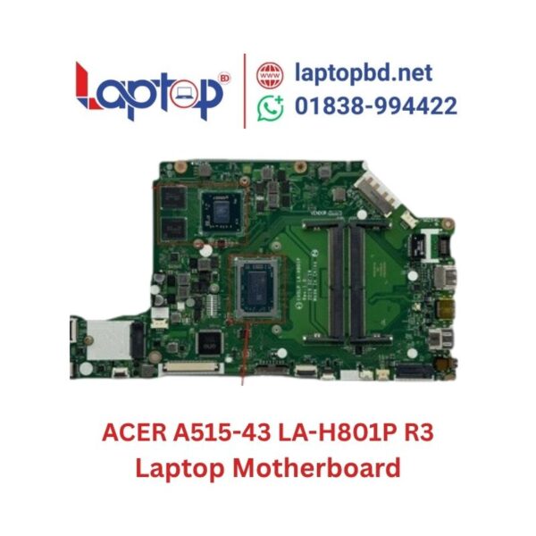 ACER A515-43 LA-H801P R3 Laptop Motherboard at Laptop BD