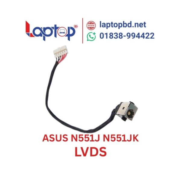 ASUS N551J N551JK N551JM GL551 Laptop AC DC Power Jack at Laptop BD