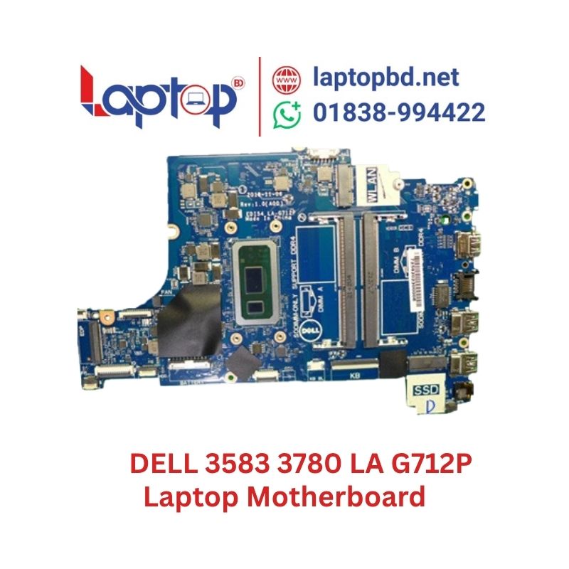 DELL 3583 3780 LA G712P i3 Laptop Motherboard at Laptop BD DELL 3583 3780 LA G712P i3 Laptop Motherboard at Laptop BD