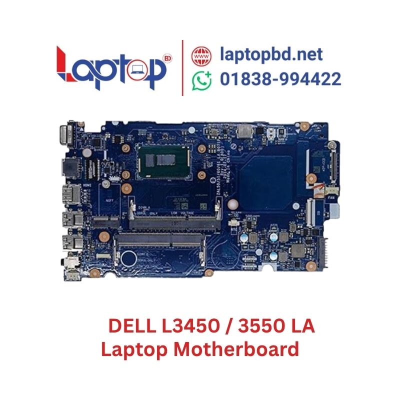 DELL L3450 3550 LA-B071P LA-B072P i3 Laptop Motherboard at Laptop BD DELL L3450 / 3550 LA-B071P / LA-B072P i3 Laptop Motherboard at Laptop BD