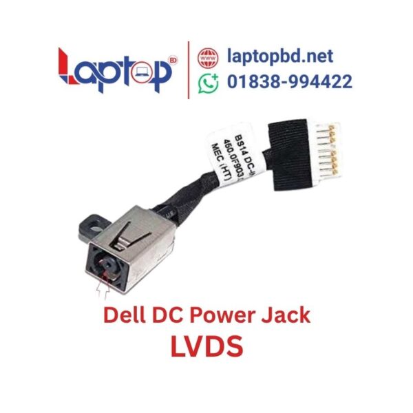 Dell DC Power Jack Socket Connector Port at Laptop BD
