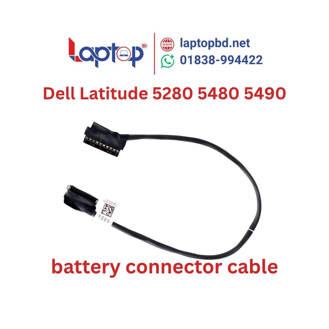 Dell Latitude 5280 5480 5490 Battery Cable Connector Dell Latitude 5280 5480 5490 Battery Cable Connector at Laptop BD