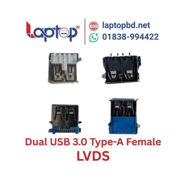Dual USB 3.0 Type-A Female Connector at Laptop BD