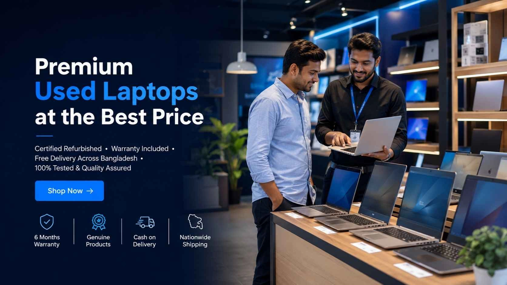 Used laptop shop in Dhaka