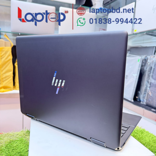 Left-side ports of the HP Spectre x360 laptop